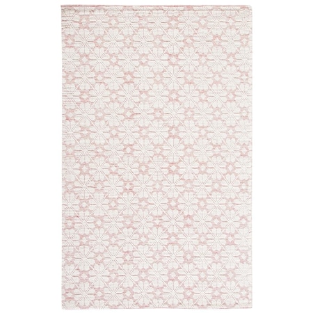 Safavieh 6 x 9 ft. MSR Vermont Hand Woven Rectangle Area Rug, Ivory & Red MSR3503Q-6